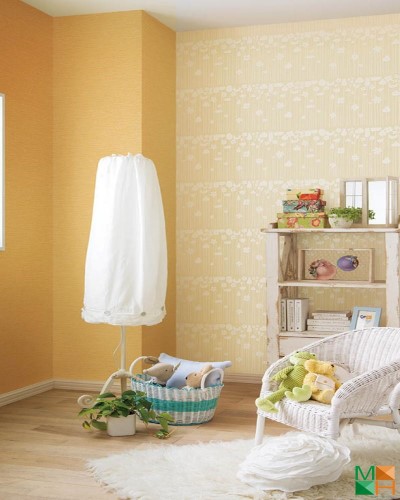  Giấy dán tường Nhật Bản màu vàng P039_01_6036_6037_6572